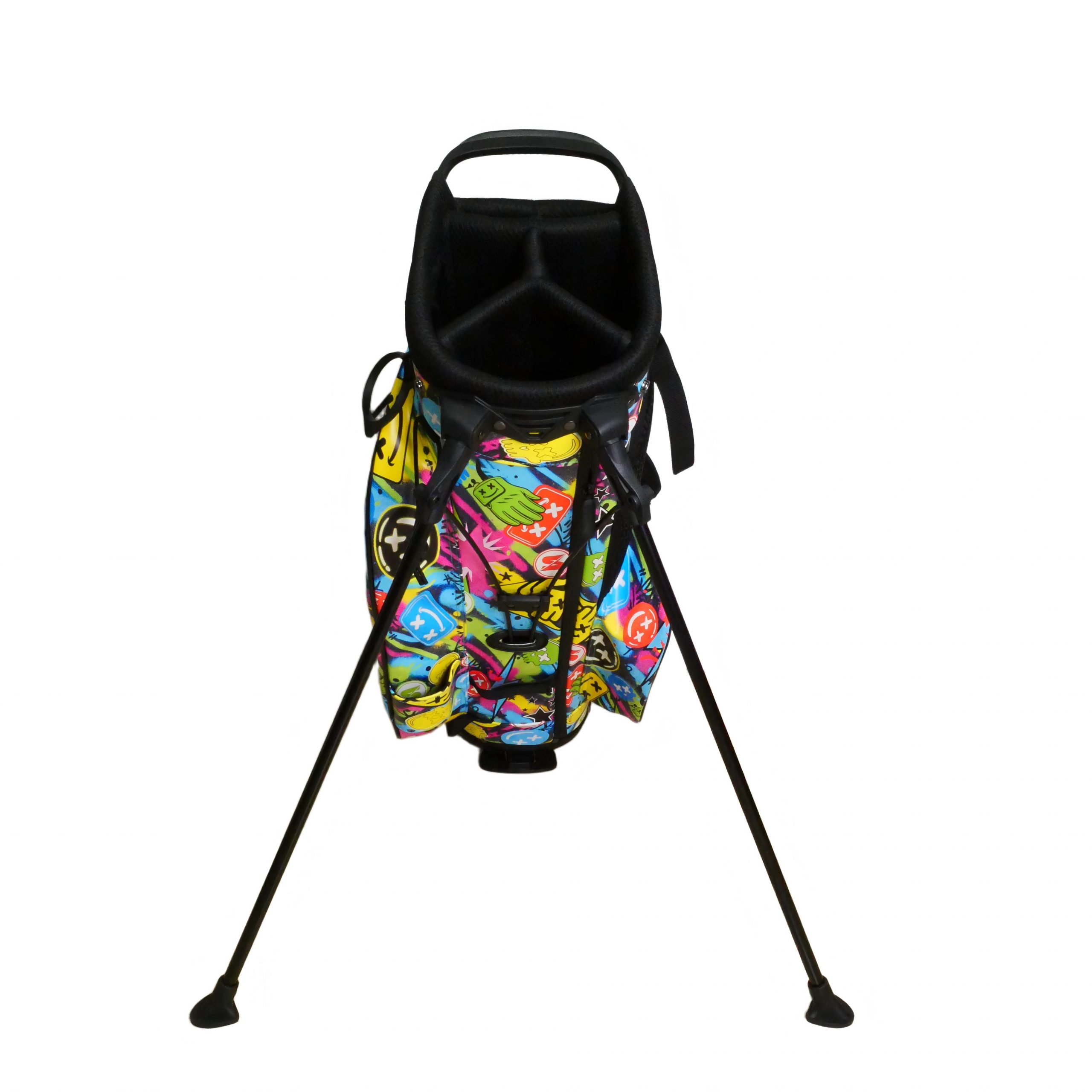 Holographic Iridescent Golf Gun Bag, Lightweight Portable Waterproof Golf Club Carry Bag with Shoulder Strap, Fashion Shiny Golf Practice Bag for Men Women - 图片 4