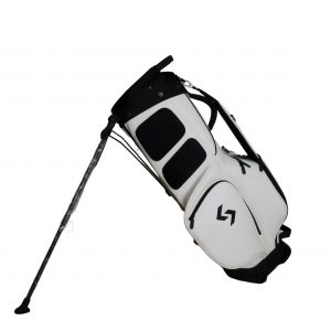 Holographic Iridescent Golf Gun Bag, Lightweight Portable Waterproof Golf Club Carry Bag with Shoulder Strap, Fashion Shiny Golf Practice Bag for Men Women
