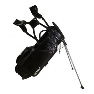 Holographic Iridescent Golf Gun Bag, Lightweight Portable Waterproof Golf Club Carry Bag with Shoulder Strap, Fashion Shiny Golf Practice Bag for Men Women