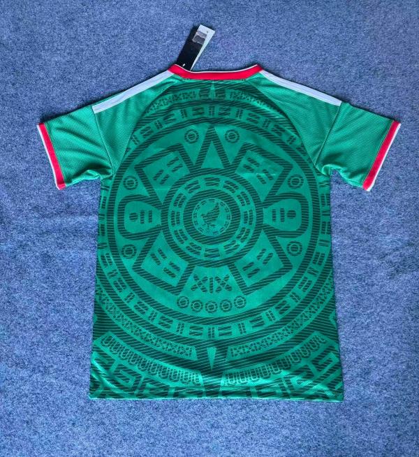 2027 Mexico Soccer Jersey Custom Name Number Fans Version Wholesale Football Shirt - 图片 3