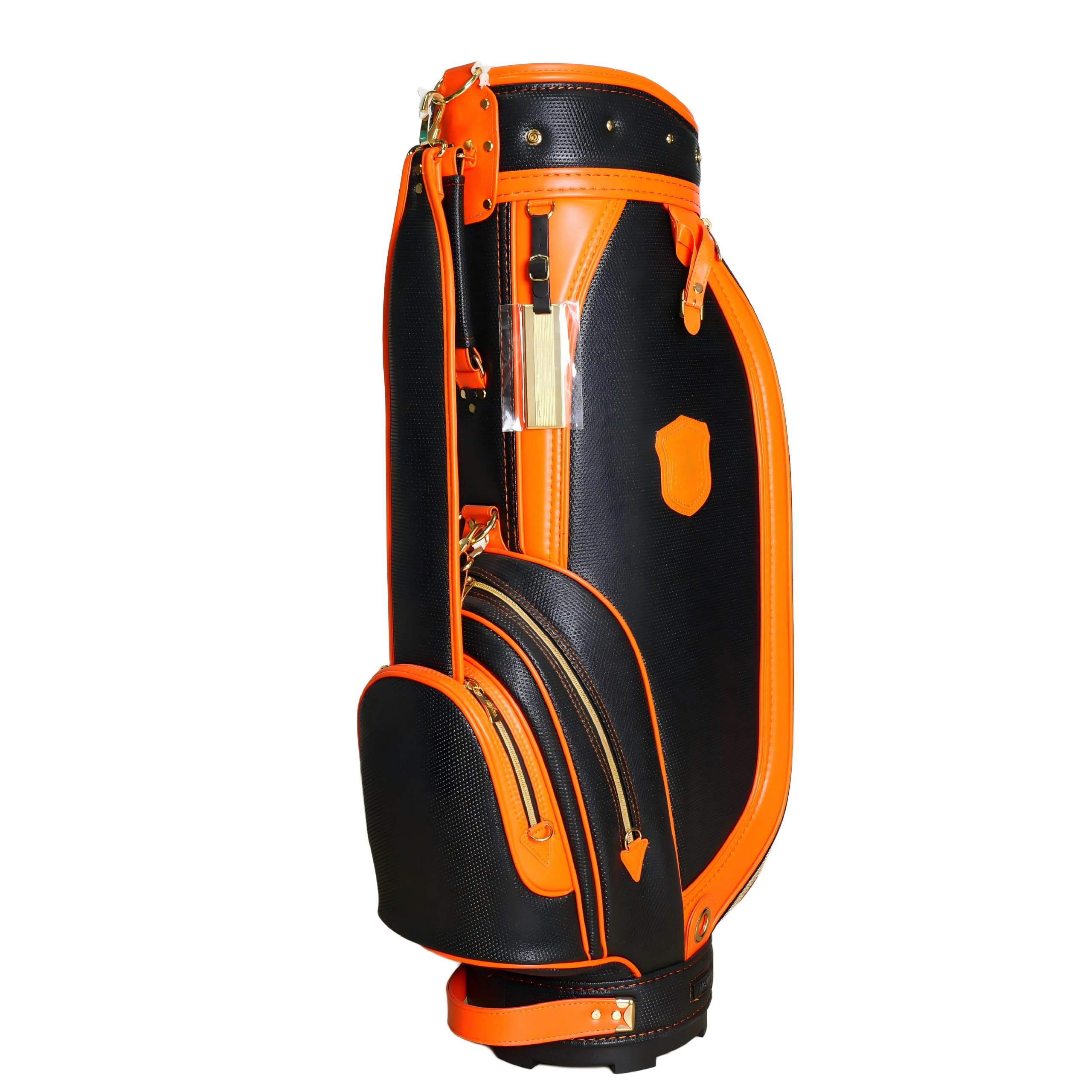 Holographic Iridescent Golf Gun Bag, Lightweight Portable Waterproof Golf Club Carry Bag with Shoulder Strap, Fashion Shiny Golf Practice Bag for Men Women