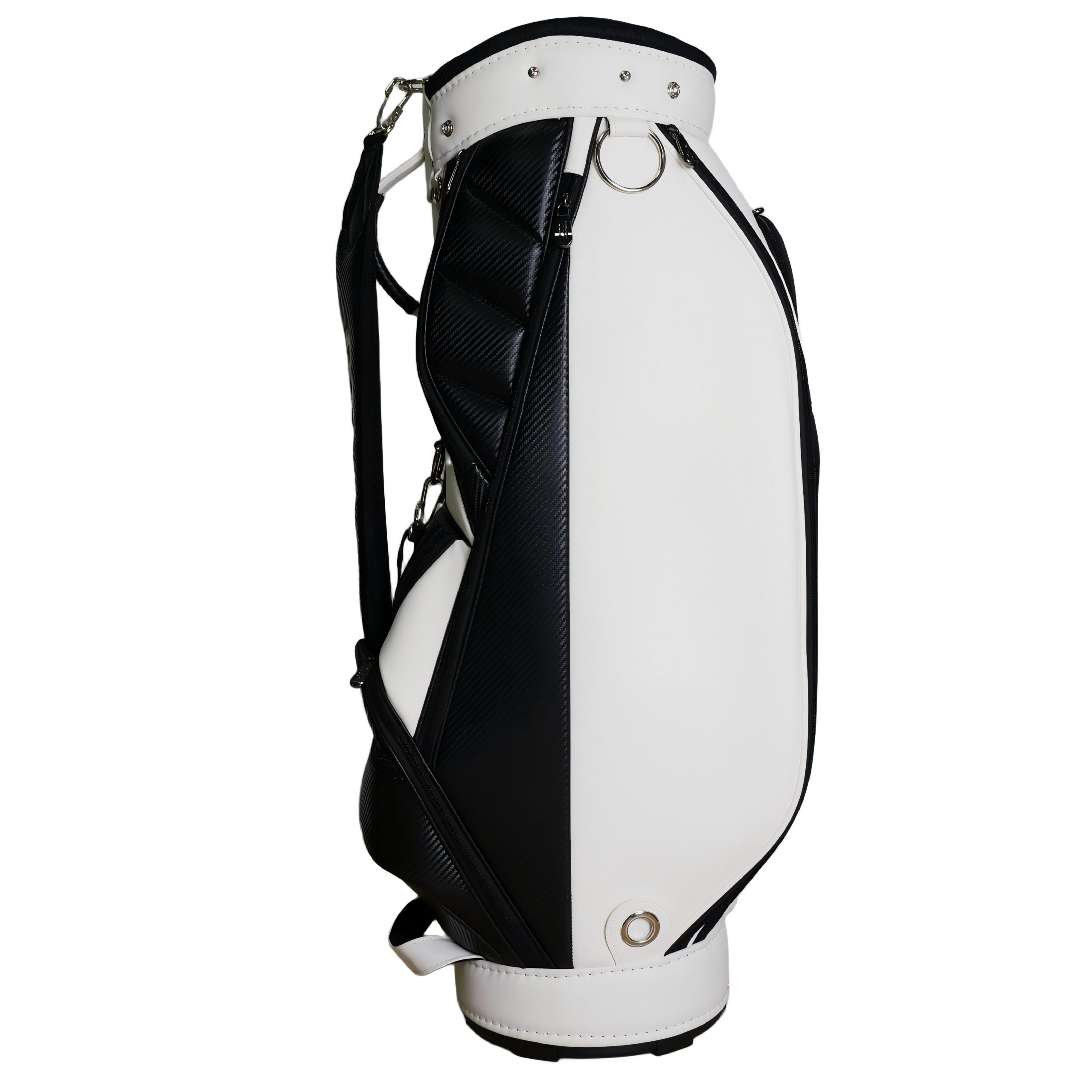 Holographic Iridescent Golf Gun Bag, Lightweight Portable Waterproof Golf Club Carry Bag with Shoulder Strap, Fashion Shiny Golf Practice Bag for Men Women