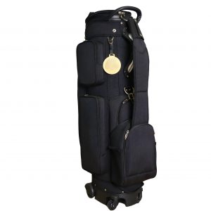 Holographic Iridescent Golf Gun Bag, Lightweight Portable Waterproof Golf Club Carry Bag with Shoulder Strap, Fashion Shiny Golf Practice Bag for Men Women