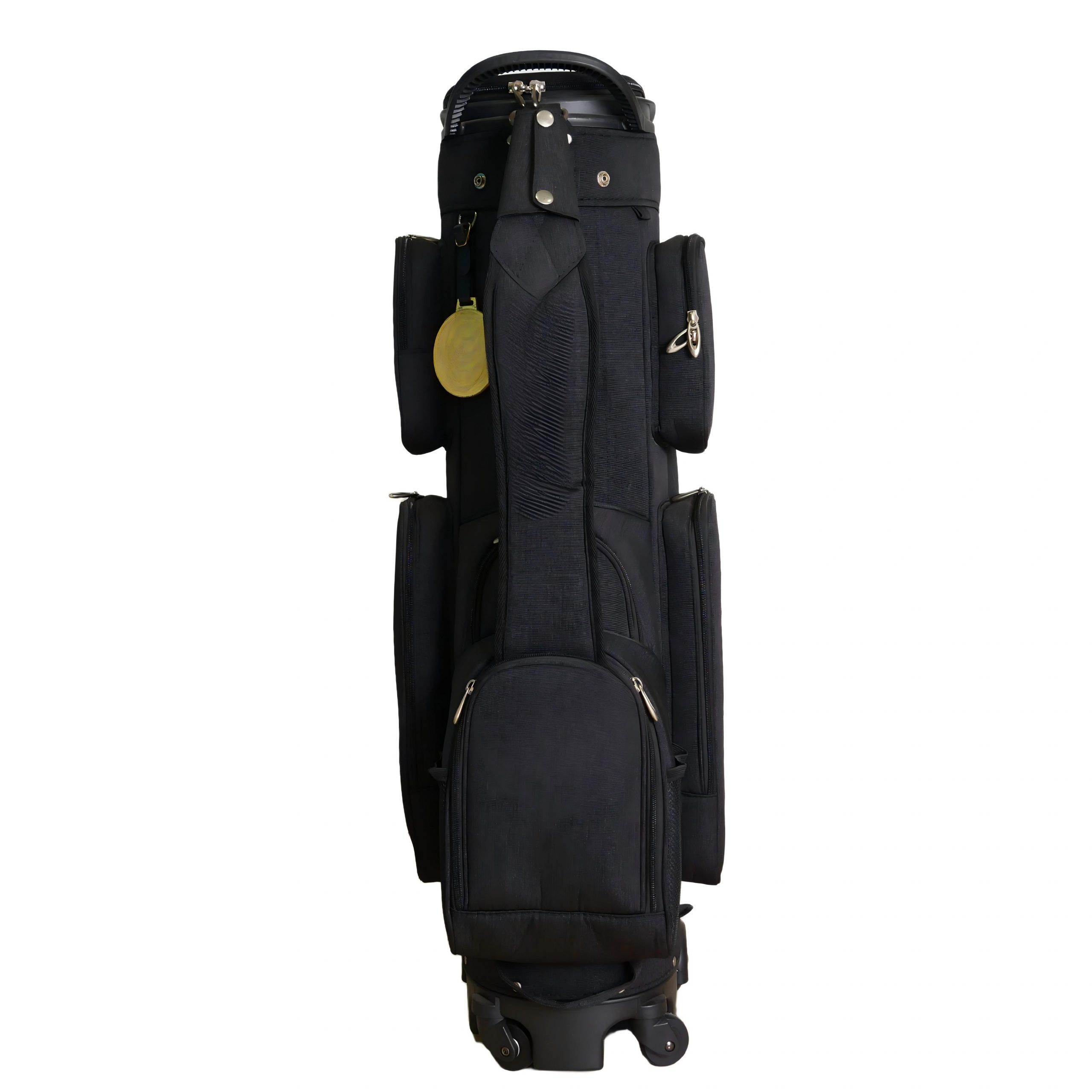 Holographic Iridescent Golf Gun Bag, Lightweight Portable Waterproof Golf Club Carry Bag with Shoulder Strap, Fashion Shiny Golf Practice Bag for Men Women - 图片 2