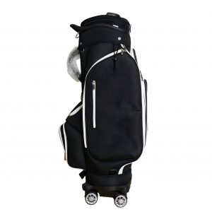 Holographic Iridescent Golf Gun Bag, Lightweight Portable Waterproof Golf Club Carry Bag with Shoulder Strap, Fashion Shiny Golf Practice Bag for Men Women