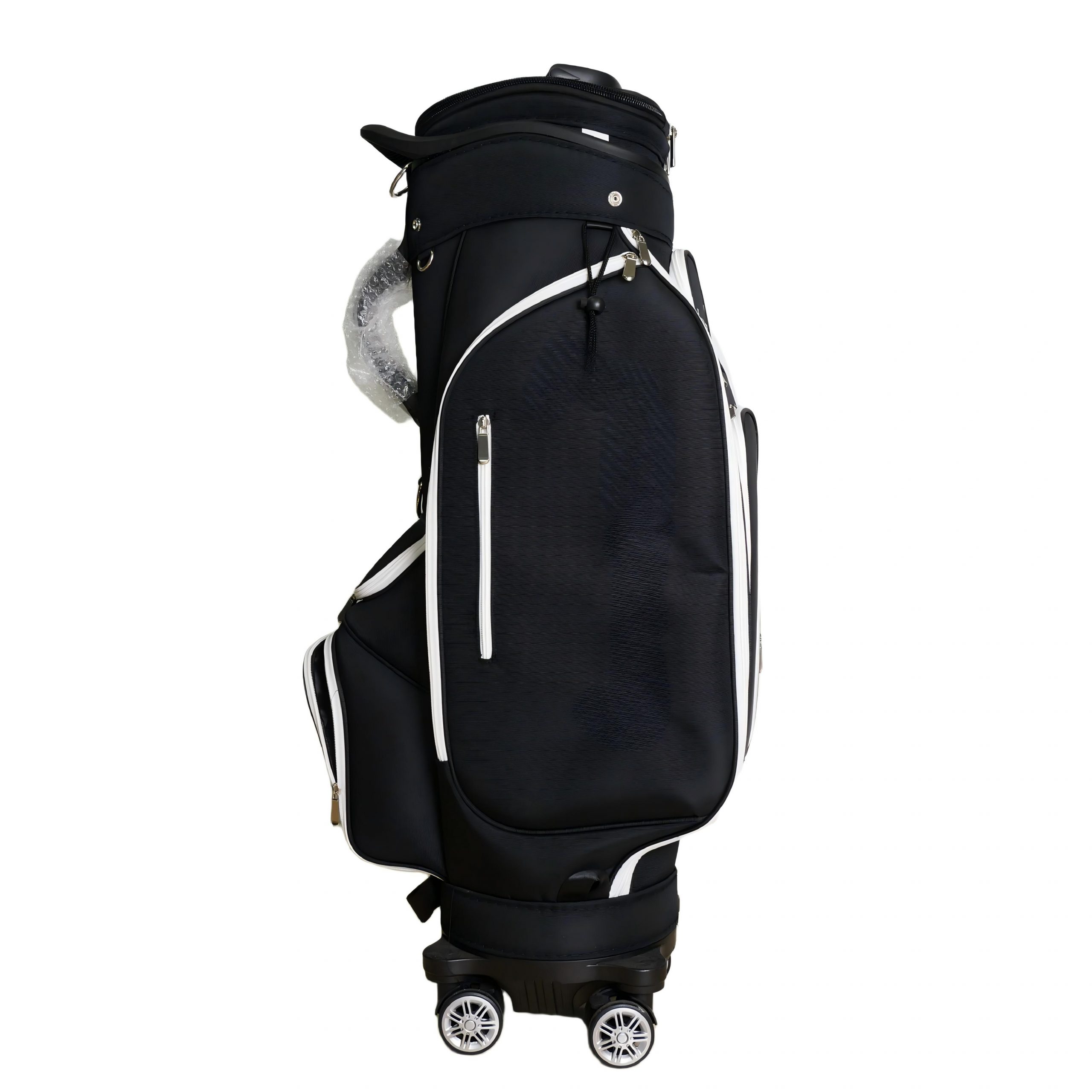 Holographic Iridescent Golf Gun Bag, Lightweight Portable Waterproof Golf Club Carry Bag with Shoulder Strap, Fashion Shiny Golf Practice Bag for Men Women