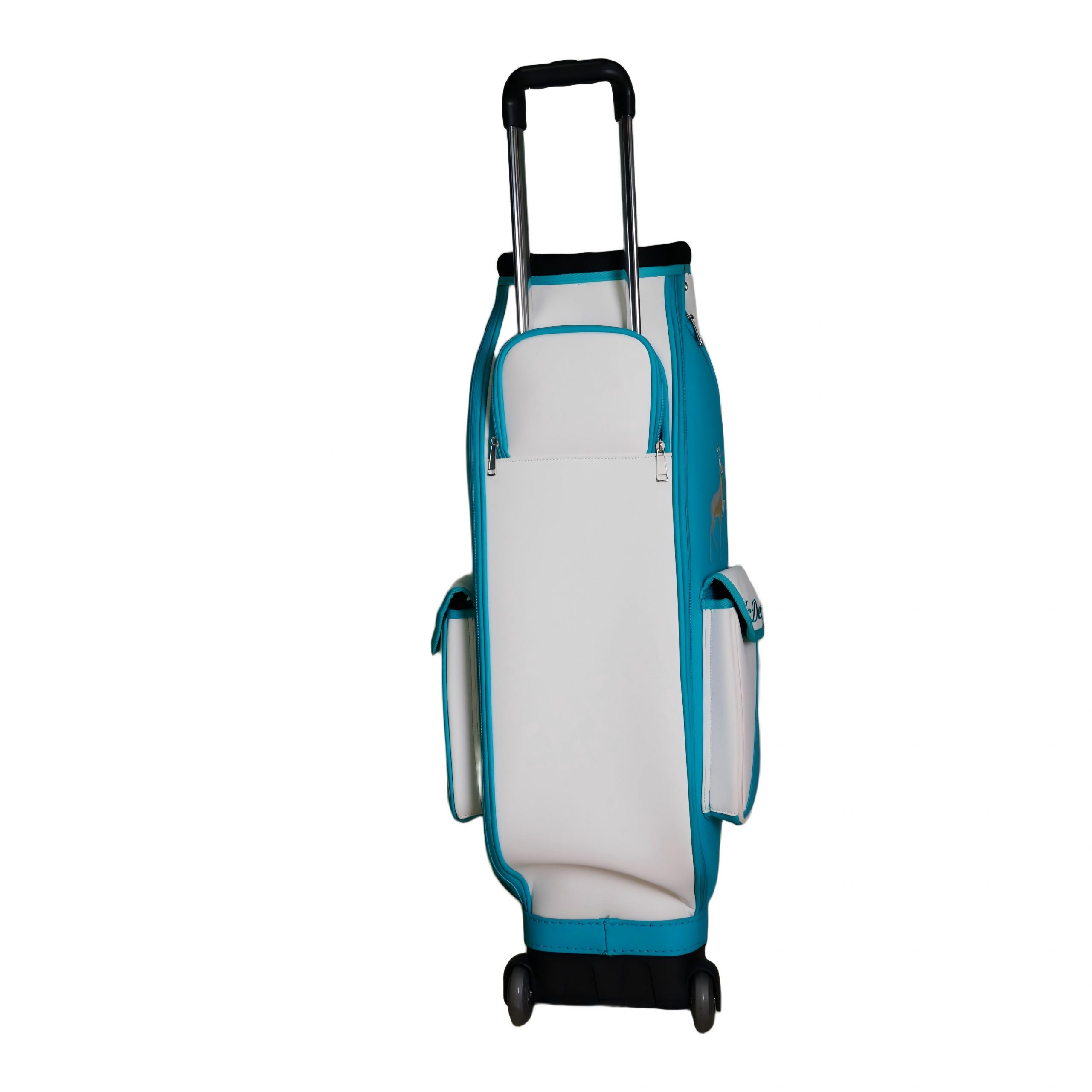 Holographic Iridescent Golf Gun Bag, Lightweight Portable Waterproof Golf Club Carry Bag with Shoulder Strap, Fashion Shiny Golf Practice Bag for Men Women - 图片 3