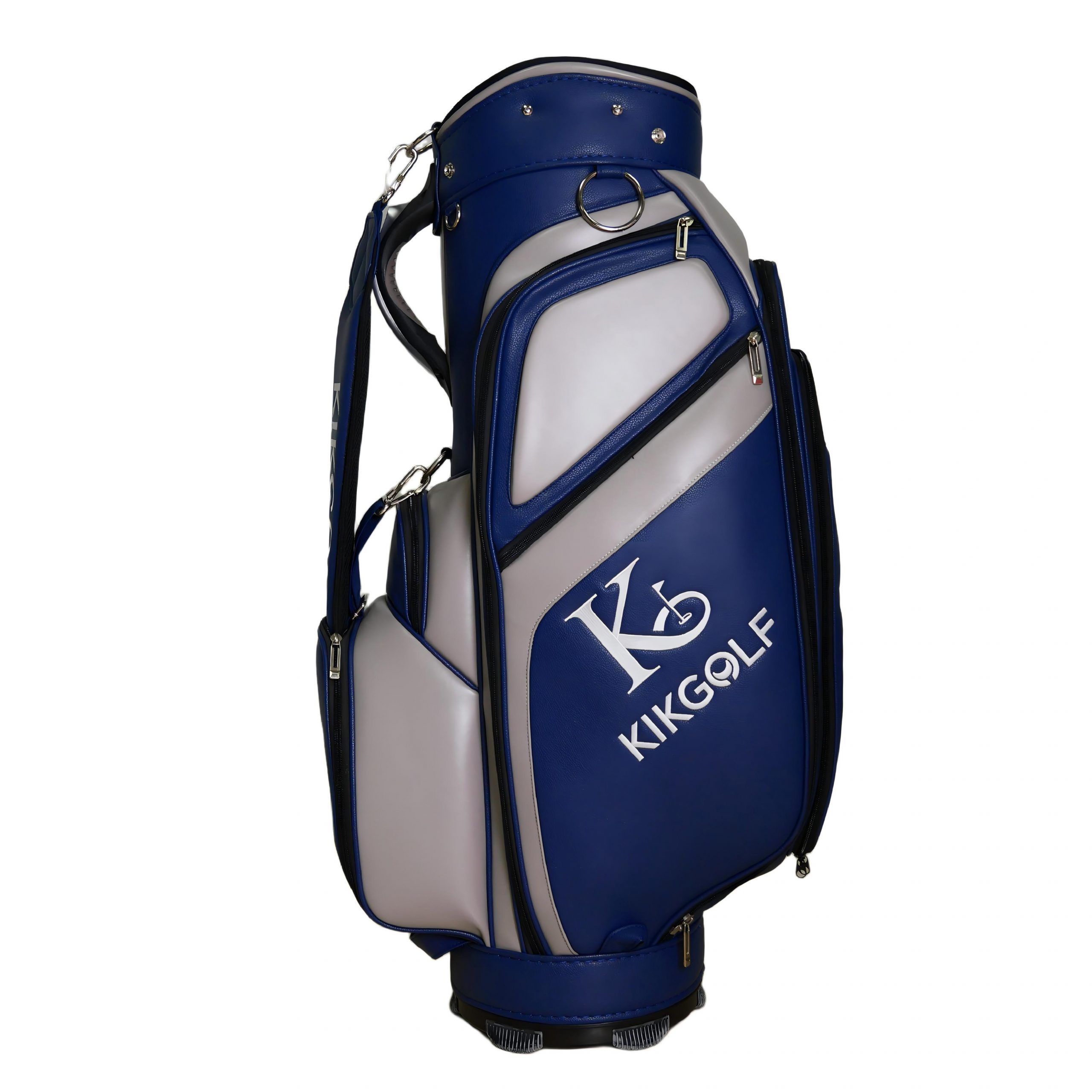 Holographic Iridescent Golf Gun Bag, Lightweight Portable Waterproof Golf Club Carry Bag with Shoulder Strap, Fashion Shiny Golf Practice Bag for Men Women - 图片 3