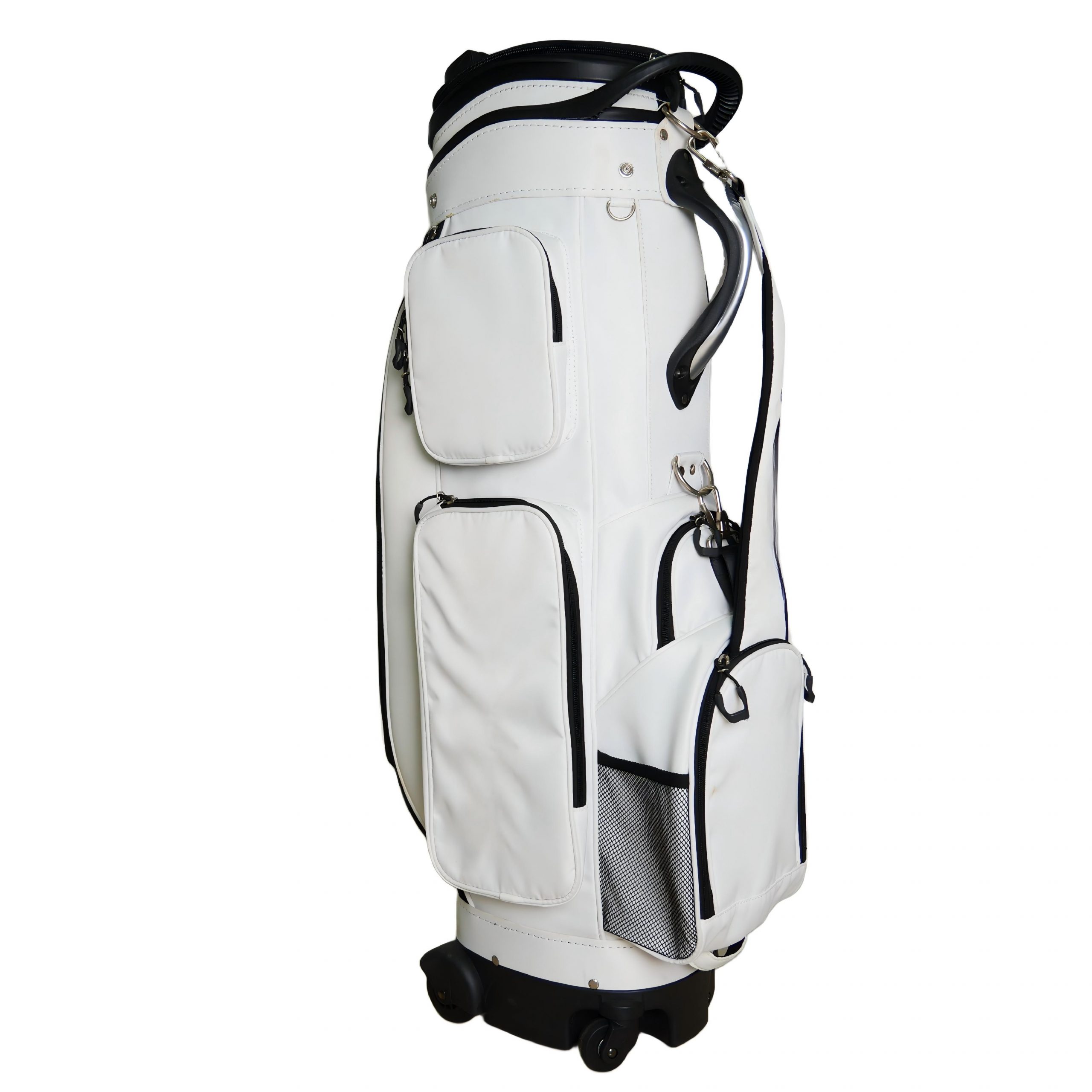 Holographic Iridescent Golf Gun Bag, Lightweight Portable Waterproof Golf Club Carry Bag with Shoulder Strap, Fashion Shiny Golf Practice Bag for Men Women - 图片 3