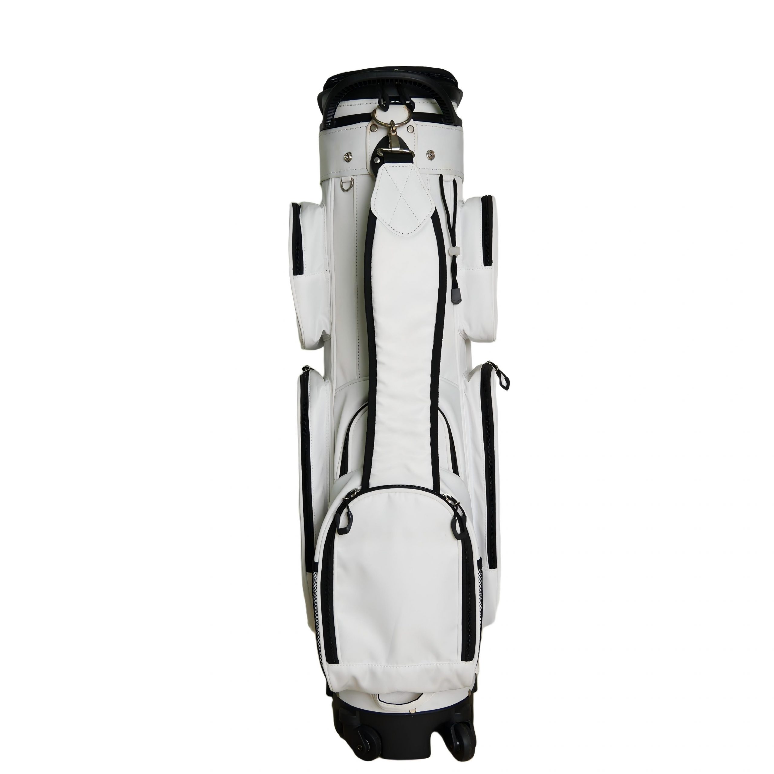 Holographic Iridescent Golf Gun Bag, Lightweight Portable Waterproof Golf Club Carry Bag with Shoulder Strap, Fashion Shiny Golf Practice Bag for Men Women - 图片 2