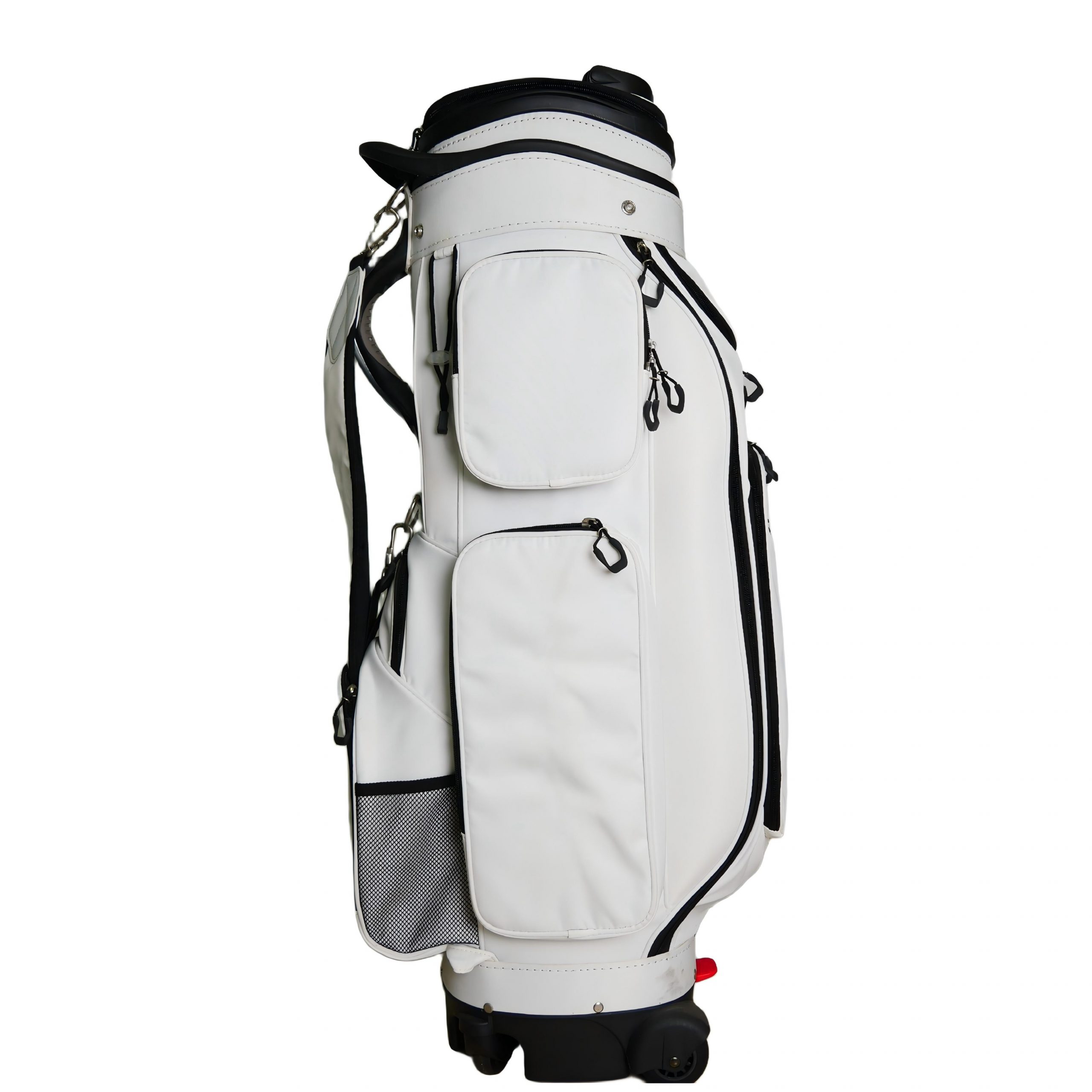 Holographic Iridescent Golf Gun Bag, Lightweight Portable Waterproof Golf Club Carry Bag with Shoulder Strap, Fashion Shiny Golf Practice Bag for Men Women