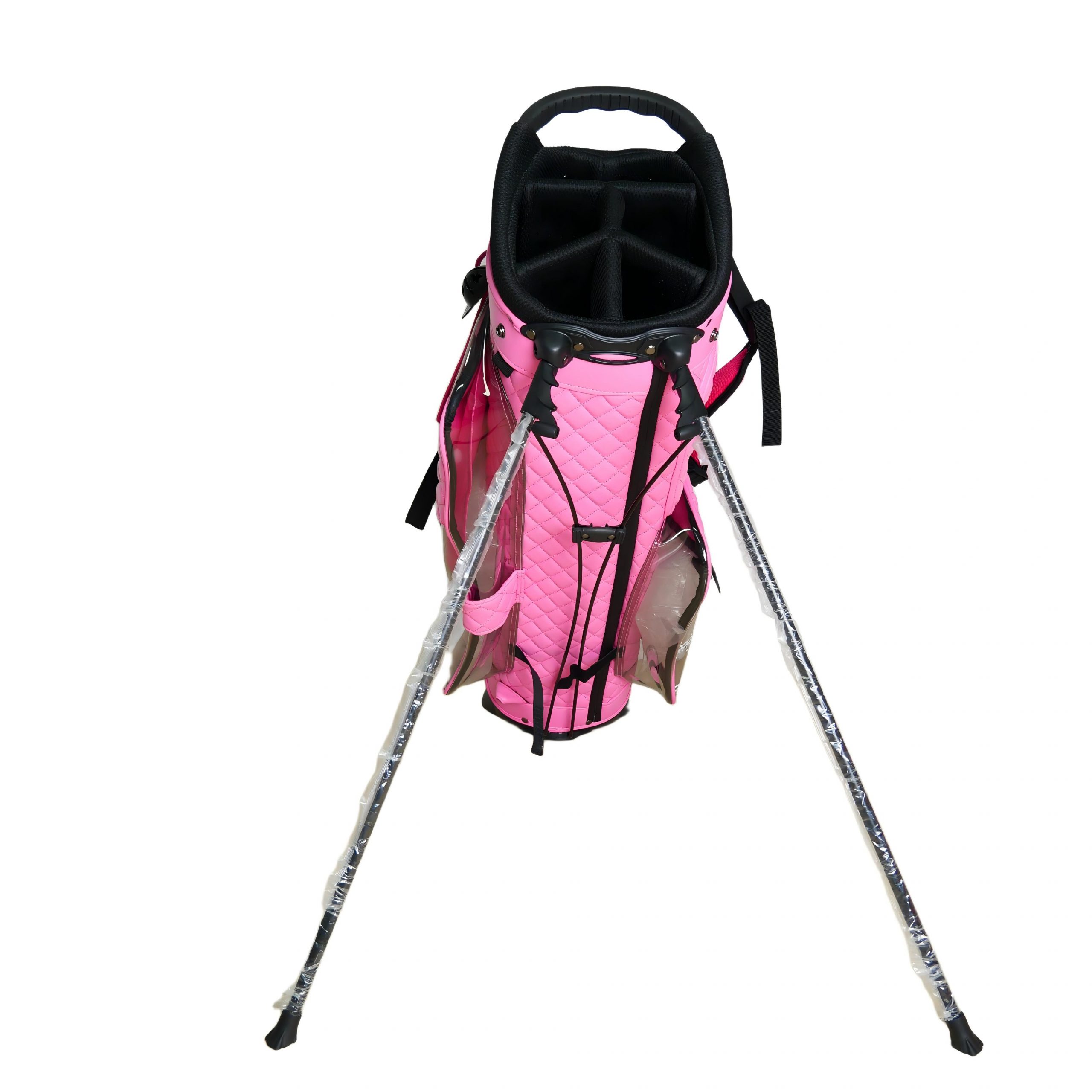 Holographic Iridescent Golf Gun Bag, Lightweight Portable Waterproof Golf Club Carry Bag with Shoulder Strap, Fashion Shiny Golf Practice Bag for Men Women - 图片 3