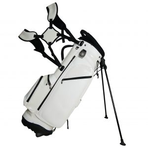 Holographic Iridescent Golf Gun Bag, Lightweight Portable Waterproof Golf Club Carry Bag with Shoulder Strap, Fashion Shiny Golf Practice Bag for Men Women