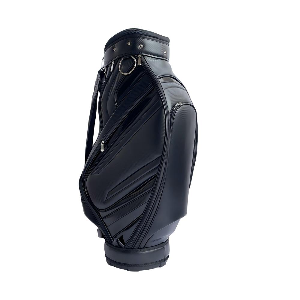 Holographic Iridescent Golf Gun Bag, Lightweight Portable Waterproof Golf Club Carry Bag with Shoulder Strap, Fashion Shiny Golf Practice Bag for Men Women