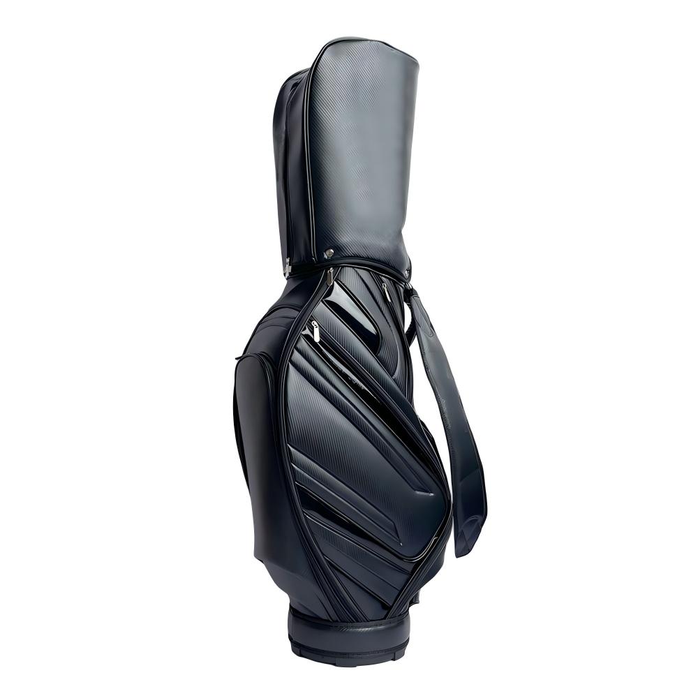 Holographic Iridescent Golf Gun Bag, Lightweight Portable Waterproof Golf Club Carry Bag with Shoulder Strap, Fashion Shiny Golf Practice Bag for Men Women - 图片 3