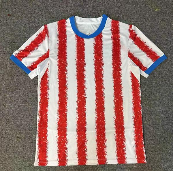 Paraguay 2026 World Cup Football Jersey Home Away Quick Dry Custom Print Soccer Shirt - 图片 2