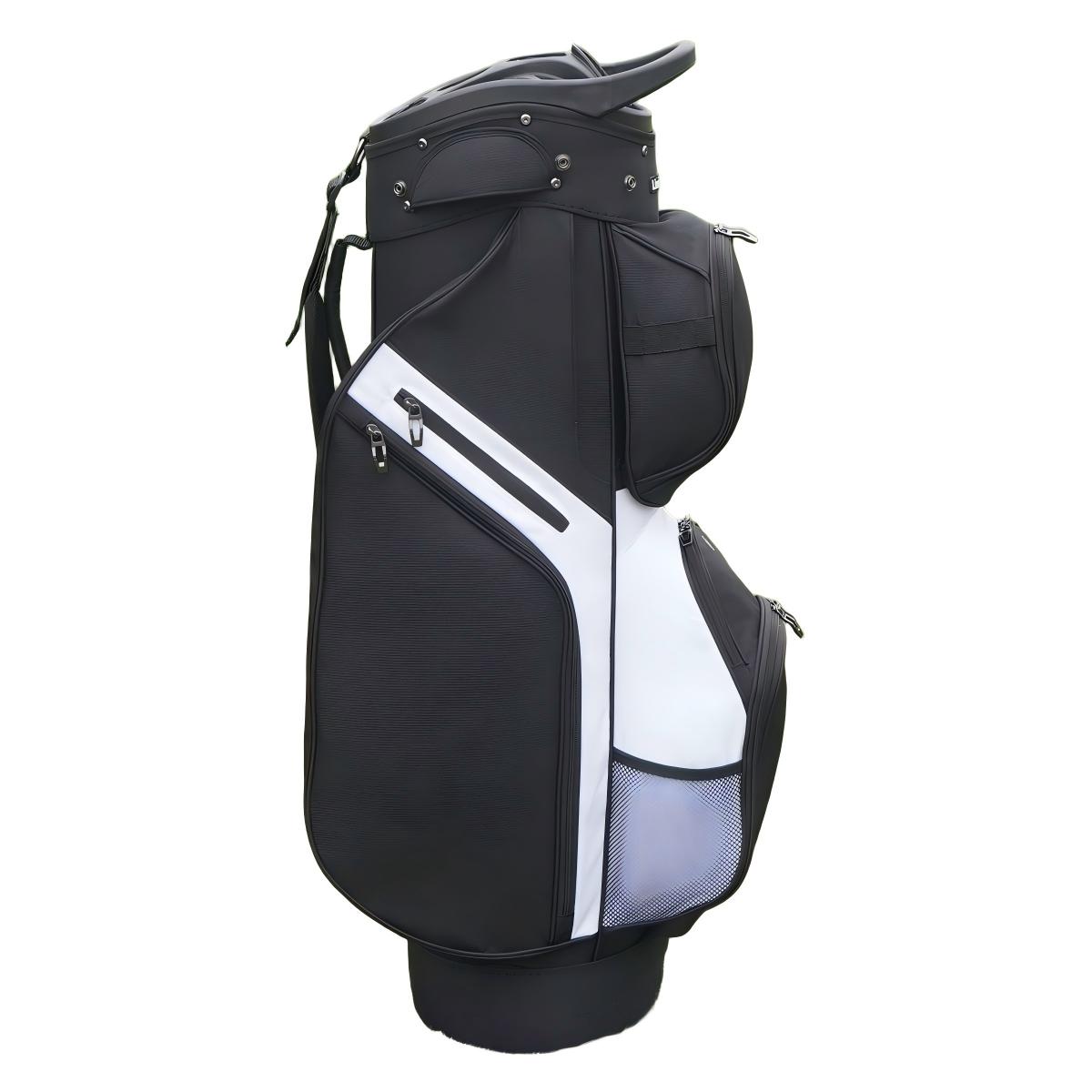 Holographic Iridescent Golf Gun Bag, Lightweight Portable Waterproof Golf Club Carry Bag with Shoulder Strap, Fashion Shiny Golf Practice Bag for Men Women - 图片 2
