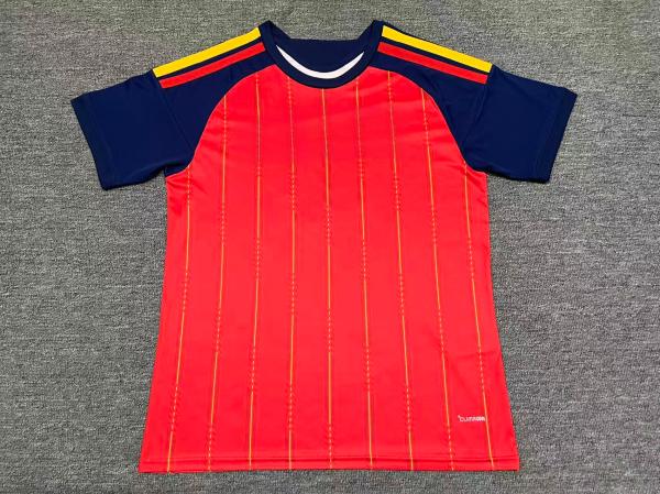 Spain 2026 World Cup Away Soccer Jersey Quick Dry Custom Football Uniform - 图片 7