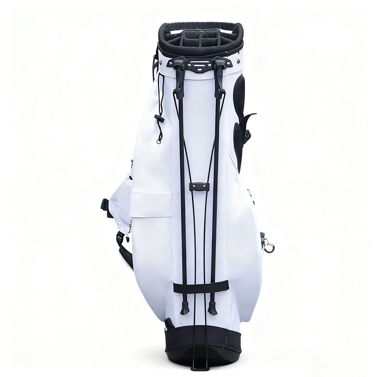 Holographic Iridescent Golf Gun Bag, Lightweight Portable Waterproof Golf Club Carry Bag with Shoulder Strap, Fashion Shiny Golf Practice Bag for Men Women - 图片 3
