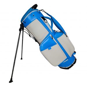 Holographic Iridescent Golf Gun Bag, Lightweight Portable Waterproof Golf Club Carry Bag with Shoulder Strap, Fashion Shiny Golf Practice Bag for Men Women