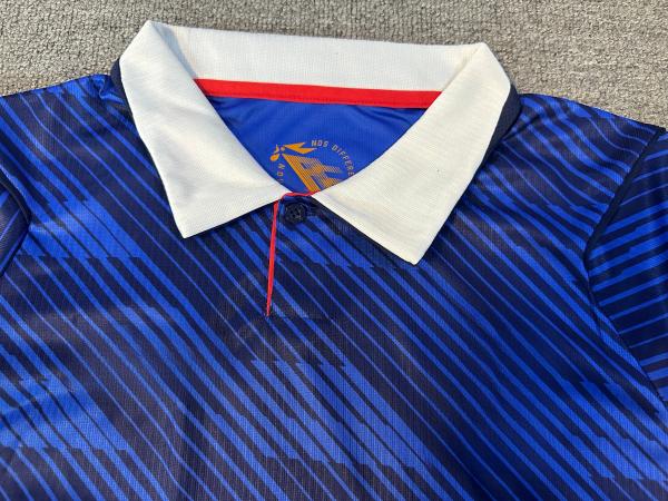 Custom France Soccer Jerseys Wholesale Men Fan Version Quick Dry Football Uniform - 图片 5