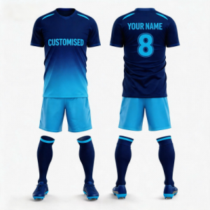 Fully Custom Soccer Jersey, Customizable Style Fabric Size Pattern Name Number, Premium Breathable Quick‑Dry Football Shirt