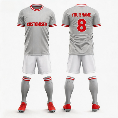 Fully Custom Soccer Jersey, Customizable Style Fabric Size Pattern Name Number, Premium Breathable Quick‑Dry Football Shirt - 图片 5