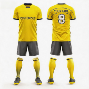 Fully Custom Soccer Jersey, Customizable Style Fabric Size Pattern Name Number, Premium Breathable Quick‑Dry Football Shirt