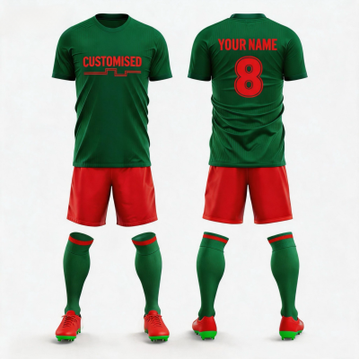 Fully Custom Soccer Jersey, Customizable Style Fabric Size Pattern Name Number, Premium Breathable Quick‑Dry Football Shirt