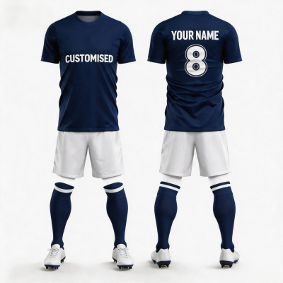 Fully Custom Soccer Jersey, Customizable Style Fabric Size Pattern Name Number, Premium Breathable Quick‑Dry Football Shirt