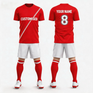 Fully Custom Soccer Jersey, Customizable Style Fabric Size Pattern Name Number, Premium Breathable Quick‑Dry Football Shirt