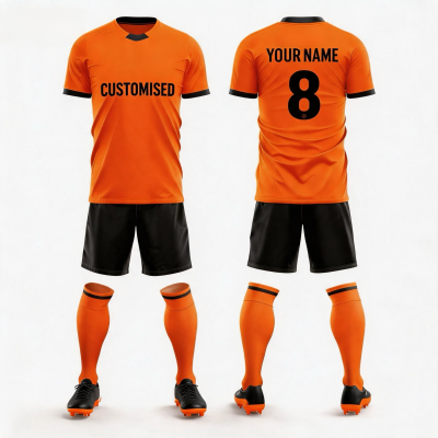 Fully Custom Soccer Jersey, Customizable Style Fabric Size Pattern Name Number, Premium Breathable Quick‑Dry Football Shirt - 图片 3