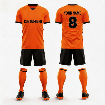 Fully Custom Soccer Jersey, Customizable Style Fabric Size Pattern Name Number, Premium Breathable Quick‑Dry Football Shirt