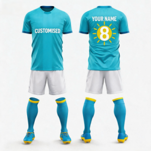 Fully Custom Soccer Jersey, Customizable Style Fabric Size Pattern Name Number, Premium Breathable Quick‑Dry Football Shirt