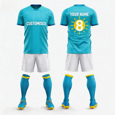 Fully Custom Soccer Jersey, Customizable Style Fabric Size Pattern Name Number, Premium Breathable Quick‑Dry Football Shirt