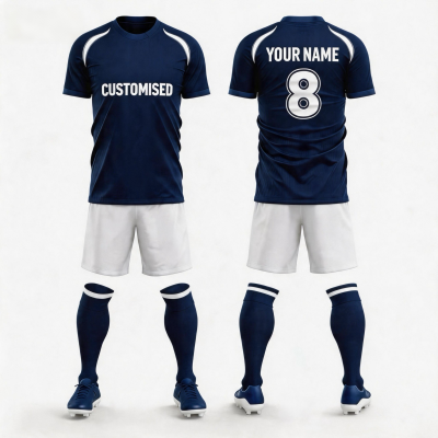 Fully Custom Soccer Jersey, Customizable Style Fabric Size Pattern Name Number, Premium Breathable Quick‑Dry Football Shirt - 图片 3
