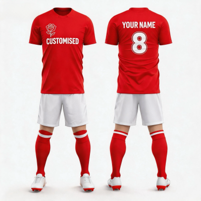 Fully Custom Soccer Jersey, Customizable Style Fabric Size Pattern Name Number, Premium Breathable Quick‑Dry Football Shirt - 图片 3