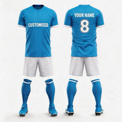 Fully Custom Soccer Jersey, Customizable Style Fabric Size Pattern Name Number, Premium Breathable Quick‑Dry Football Shirt - 图片 4