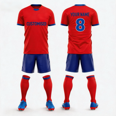 Fully Custom Soccer Jersey, Customizable Style Fabric Size Pattern Name Number, Premium Breathable Quick‑Dry Football Shirt - 图片 3
