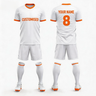 Fully Custom Soccer Jersey, Customizable Style Fabric Size Pattern Name Number, Premium Breathable Quick‑Dry Football Shirt - 图片 6