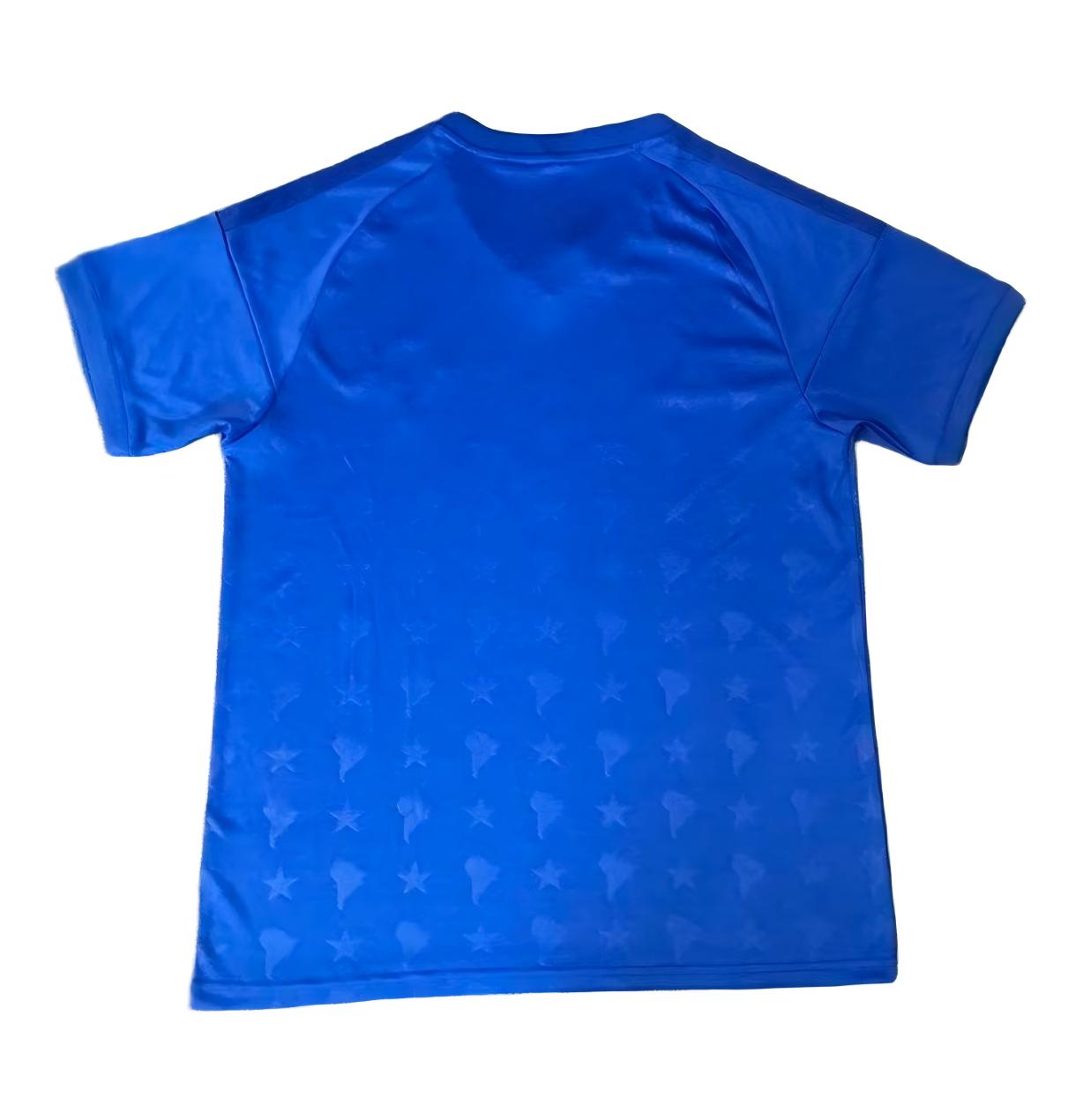 Custom Cruzeiro Soccer Jersey Men Short‑Sleeve Breathable Football Shirt - 图片 2