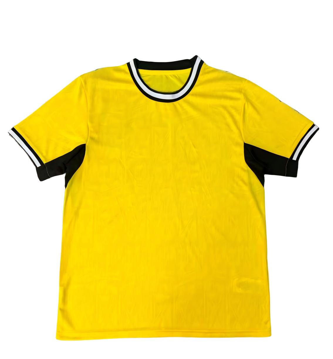 Custom Borussia Style Soccer Jersey Men Short Sleeve Breathable Football Uniform - 图片 3