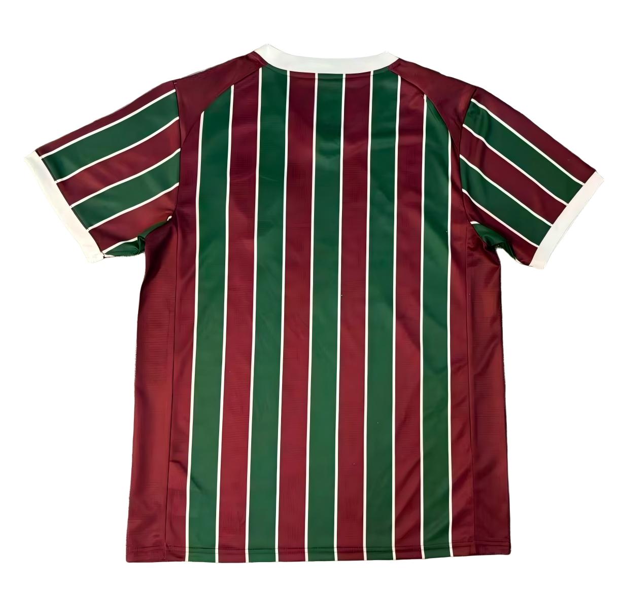 Custom Fluminense Soccer Jersey Men Short‑Sleeve V‑Neck Breathable Football Shirt - 图片 3