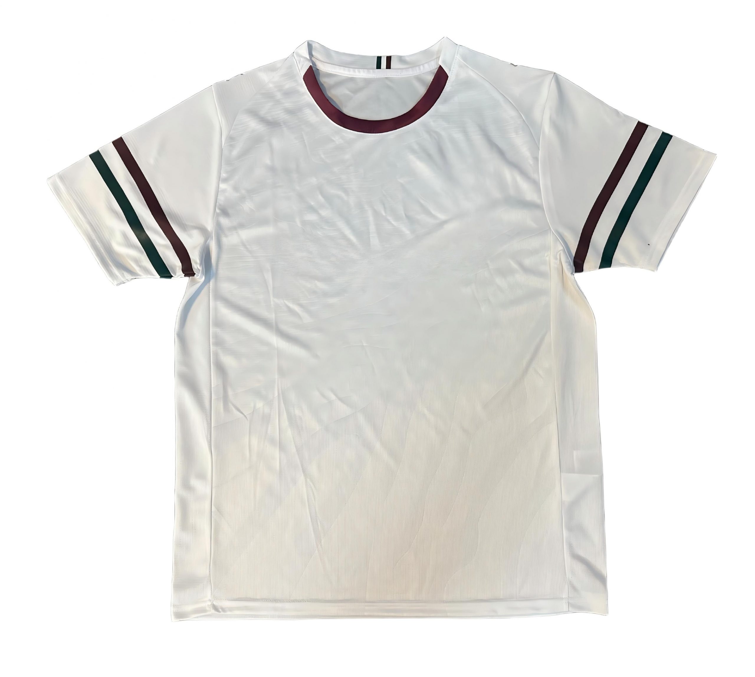 Custom Fluminense Soccer Jersey Men Short‑Sleeve V‑Neck Breathable Football Shirt - 图片 5