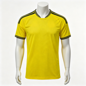 Custom Al‑Nassr Style Soccer Jersey Men Short‑Sleeve Breathable Football Shirt