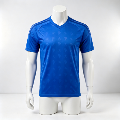 Custom Cruzeiro Soccer Jersey Men Short‑Sleeve Breathable Football Shirt