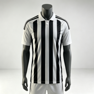 Custom Juventus Style Soccer Jersey Men Short‑Sleeve Breathable Football Shirt