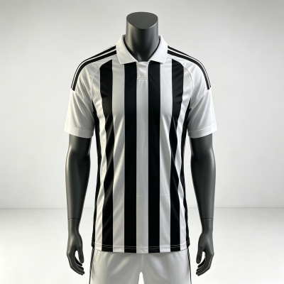 Custom Juventus Style Soccer Jersey Men Short‑Sleeve Breathable Football Shirt