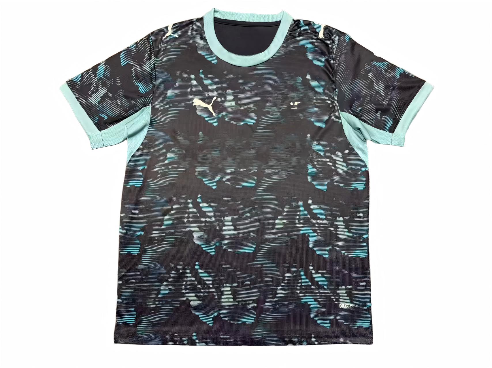 Custom Marseille Soccer Jersey Men Short‑Sleeve Breathable Football Shirt - 图片 2