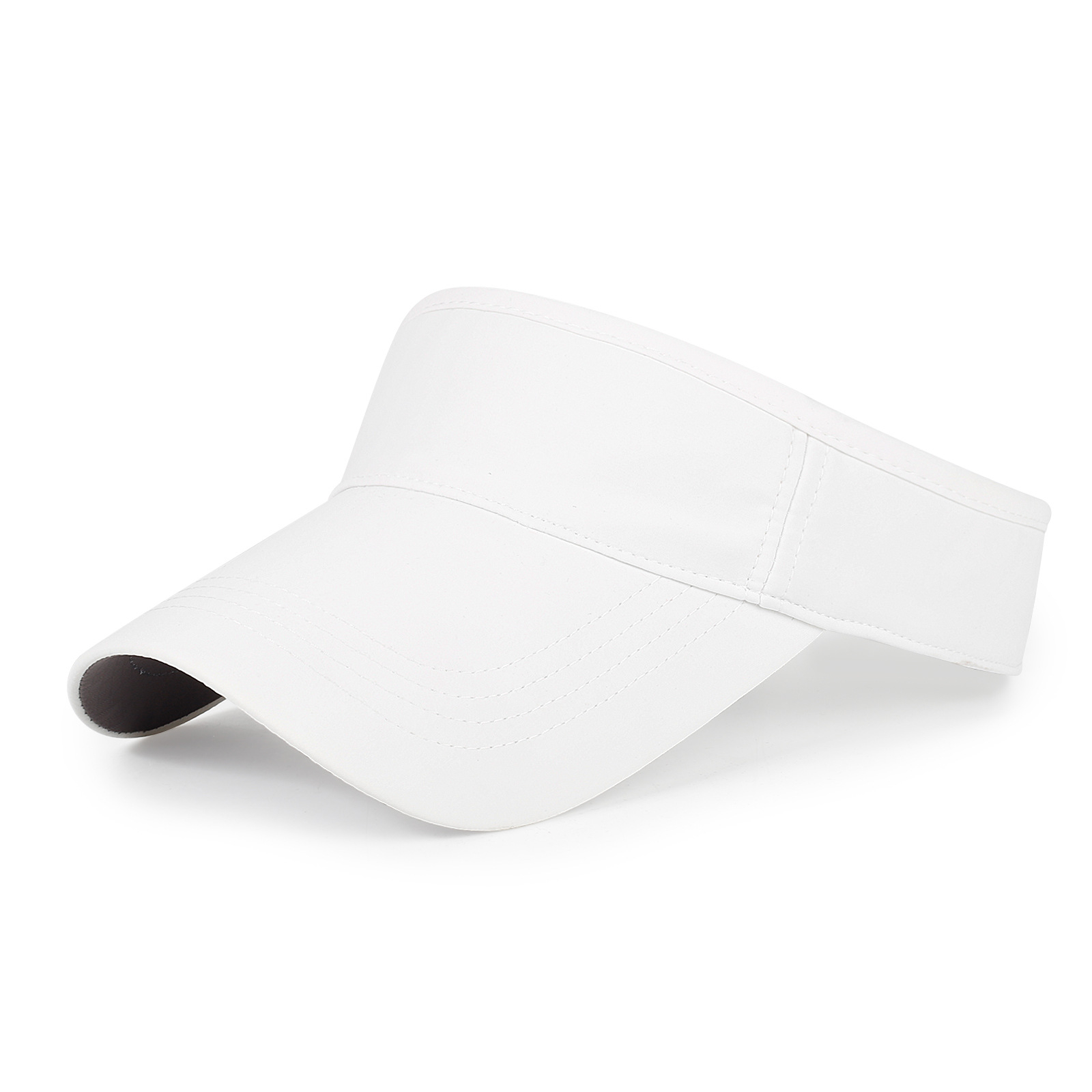 OEM ODM Golf Visor Cap 100% Cotton Twill Blank Sun Visor Custom Logo Embroidery For Golf Team Outdoor Sports Wholesale